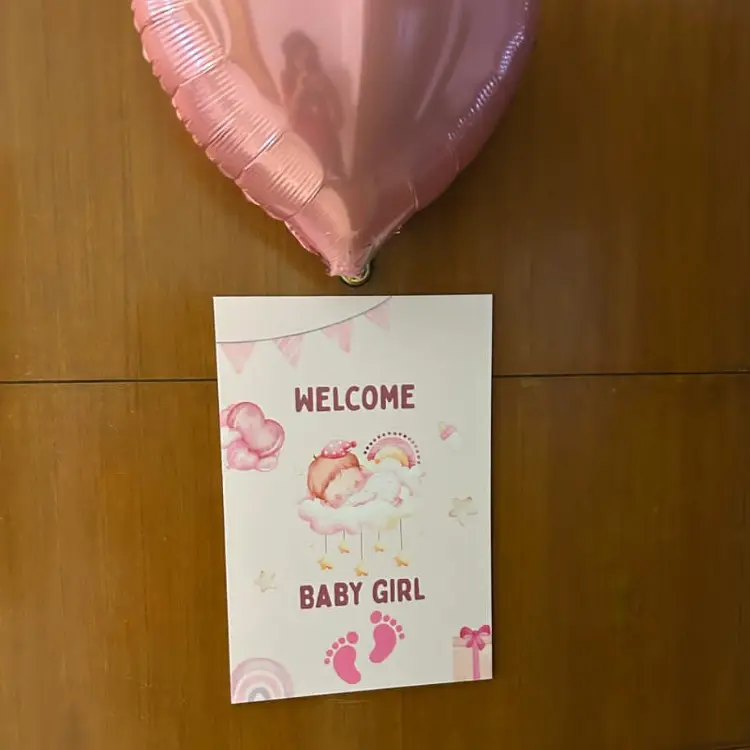 Welcome baby decoration service online in Bangalore